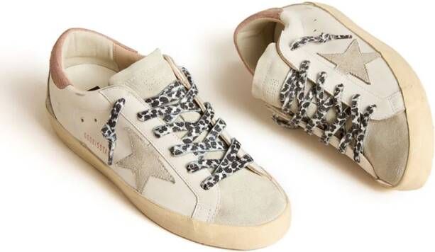 Golden Goose Super Star leren sneakers Wit