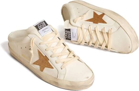 Golden Goose Super-Star leren sneakers Wit