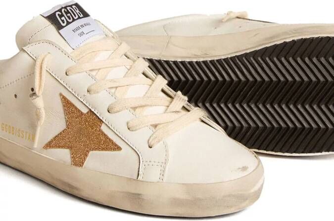 Golden Goose Super-Star leren sneakers Wit