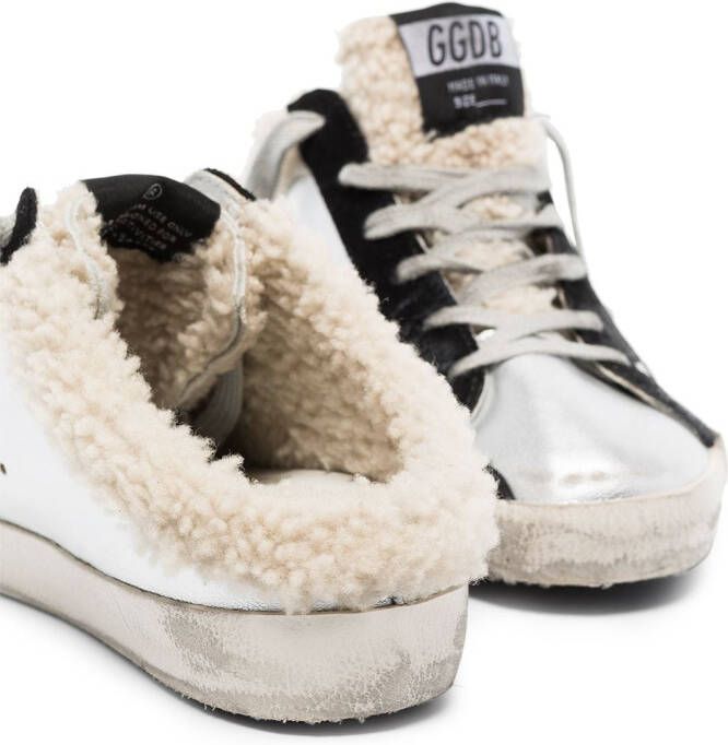 Golden Goose Super-Star Sabot slip-on sneakers Zilver