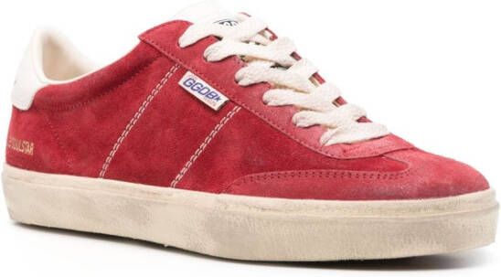 Golden Goose Super-Star suède sneakers Rood