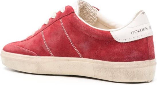 Golden Goose Super-Star suède sneakers Rood