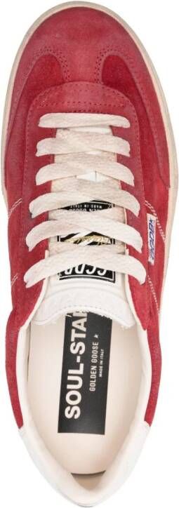 Golden Goose Super-Star suède sneakers Rood