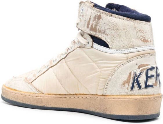 Golden Goose Superstar high-top sneakers Wit