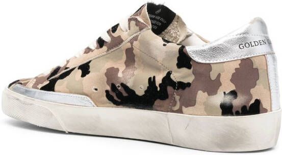 Golden Goose Superstar sneakers met camouflageprint Groen