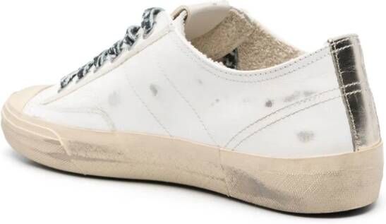 Golden Goose V-Star gerafelde sneakers Wit