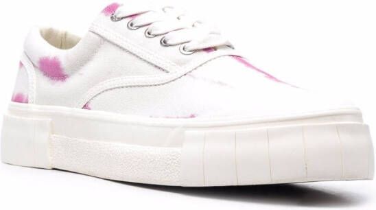 Good News Opal sneakers met tie-dye print Wit