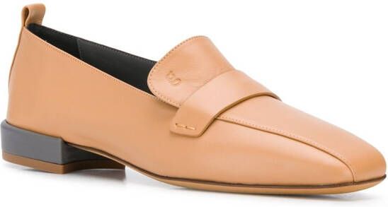 Gray Matters Loafers met vierkante neus Beige