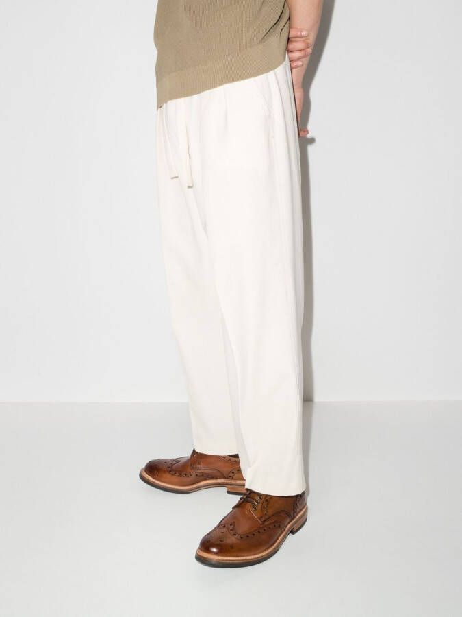 Grenson Archie leren brogues Bruin