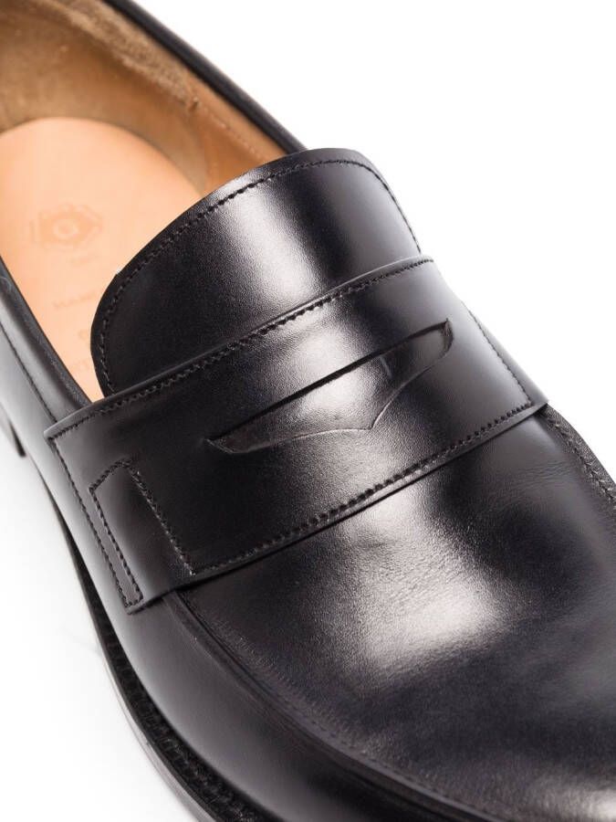 Grenson Epsom leren loafers Zwart