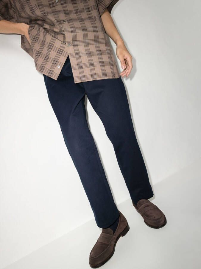 Grenson Epsom loafers met ronde neus Bruin