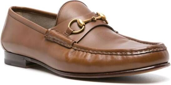 Gucci 1953 Horsebit leren loafers Bruin