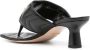 Gucci 60 mm Double G leren sandalen Zwart - Thumbnail 3