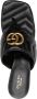 Gucci 60 mm Double G leren sandalen Zwart - Thumbnail 4