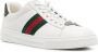 Gucci Ace leren sneakers met web-streep Wit - Thumbnail 2