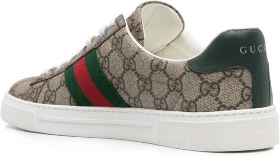 Gucci Ace sneakers met vlakken Beige