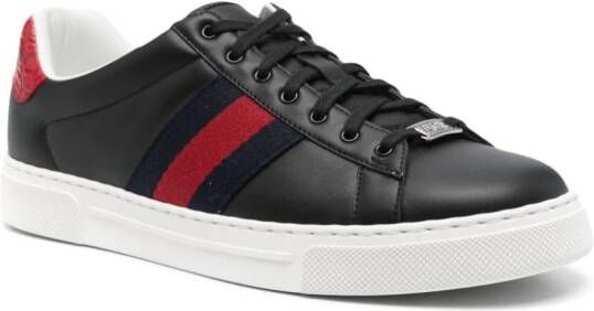 Gucci Ace sneakers met webstreep Zwart