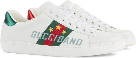 Gucci Band Ace sneakers Wit
