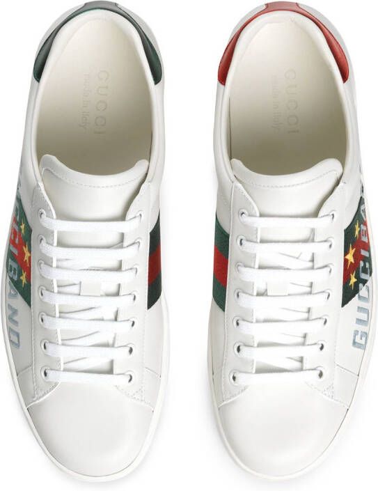 Gucci Band Ace sneakers Wit