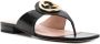 Gucci Blondie sandalen met bandje Zwart - Thumbnail 2