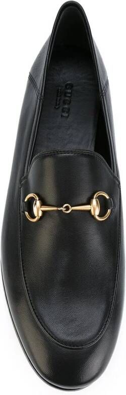 Gucci Brixton loafer van leer met horsebit - Foto 6