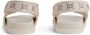 Gucci Canvas sandalen verfraaid met kristallen Beige - Thumbnail 3