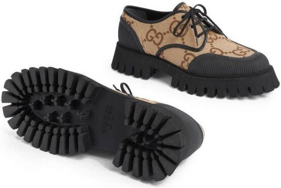 Gucci Derby veterschoenen Beige