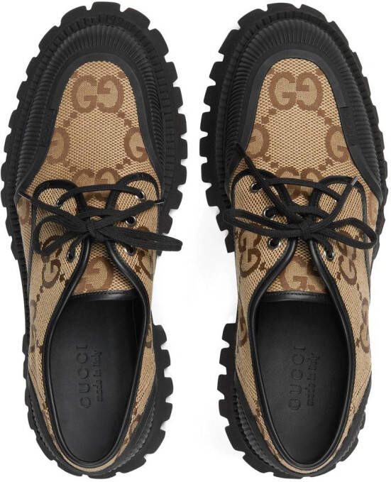 Gucci Derby veterschoenen Beige