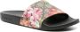 Gucci GG Blooms Supreme canvas slippers Bruin - Thumbnail 2