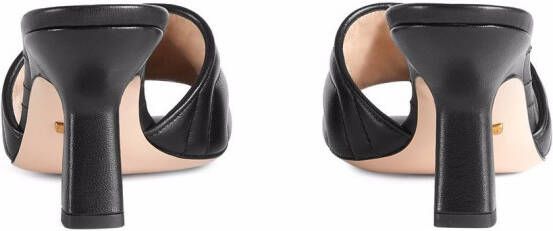 Gucci GG Marmont sandalen Zwart