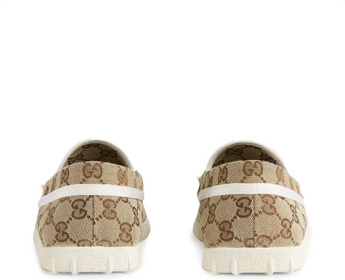 Gucci GG Supreme loafers Beige