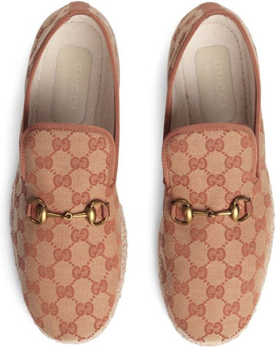 Gucci GG Supreme loafers Beige
