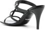 Gucci Horsebit 75mm sandalen Zwart - Thumbnail 3