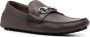 Gucci Leren loafers met horsebit detail Bruin - Thumbnail 2