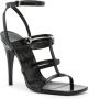 Gucci Horsebit 105mm leren sandalen met bandjes Zwart - Thumbnail 2