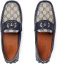 Gucci Loafers met GG-logo Blauw - Thumbnail 4