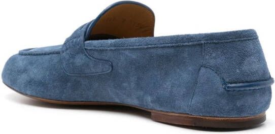 Gucci Loafers met GG-logo Blauw