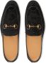 Gucci Jordaan fluwelen loafers Zwart - Thumbnail 4