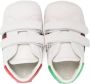 Gucci Kids Baby leren sneakers met Web Wit - Thumbnail 3
