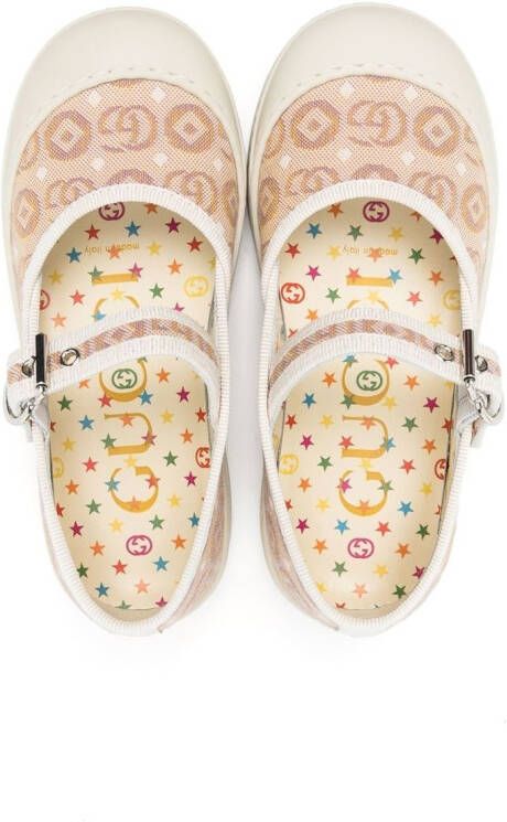 Gucci Kids Ballerina's Beige