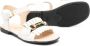 Gucci Kids Gancini leren sandalen Wit - Thumbnail 2