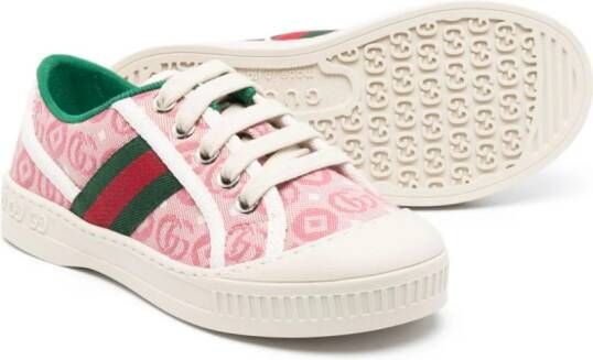 Gucci Kids GG Tennis 1977 sneakers Roze