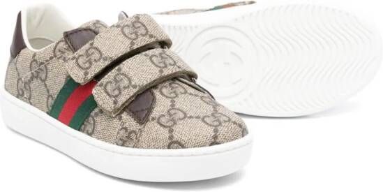 Gucci Kids GG Supreme sneakers Beige