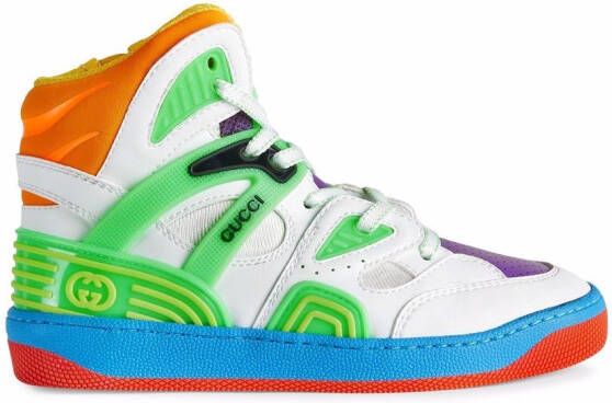 Gucci Kids High-top sneakers Wit