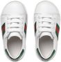 Gucci Kids leer low-top met Web Wit - Thumbnail 2