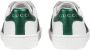 Gucci Kids leer low-top met Web Wit - Thumbnail 3