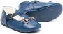 Gucci Kids Leren babyschoenen Blauw - Thumbnail 2