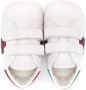 Gucci Kids Leren babyschoentjes Wit - Thumbnail 3