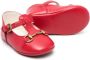 Gucci Kids Leren ballerina's Rood - Thumbnail 2