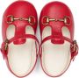 Gucci Kids Leren ballerina's Rood - Thumbnail 3